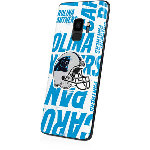 NFL Carolina Panthers - Blast Galaxy S9 Skin
