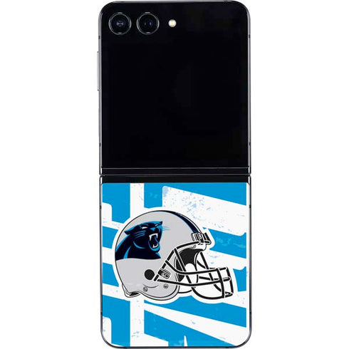 NFL Carolina Panthers - Blast Galaxy Z Flip5 5G Skin
