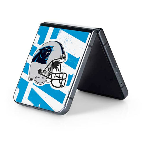 NFL Carolina Panthers - Blast Galaxy Z Flip5 5G Skin