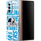NFL Carolina Panthers - Blast Galaxy Z Fold2 5G Skin