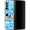 NFL Carolina Panthers - Blast Galaxy Z Fold3 5G Skin