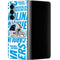NFL Carolina Panthers - Blast Galaxy Z Fold4 5G Skin