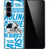 NFL Carolina Panthers - Blast Galaxy Z Fold5 5G Skin
