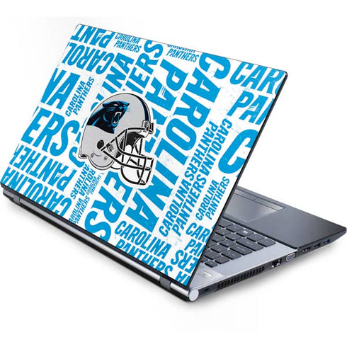 NFL Carolina Panthers - Blast Generic Laptop Skin