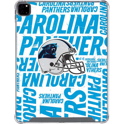 NFL Carolina Panthers - Blast iPad Pro 12.9in (2020) Clear Case