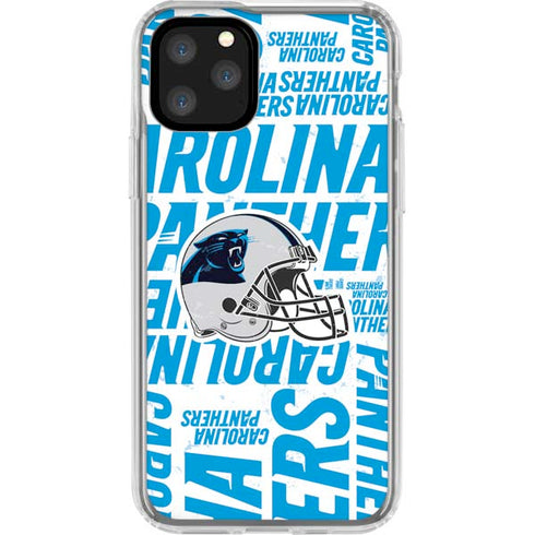 NFL Carolina Panthers - Blast iPhone 11 Pro Clear Case