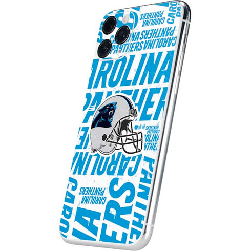 NFL Carolina Panthers - Blast iPhone 11 Pro Skin