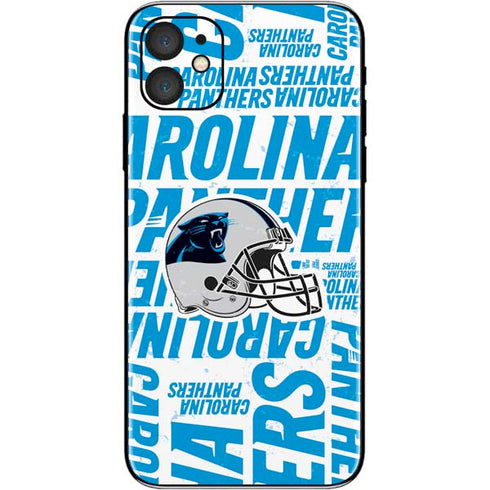 NFL Carolina Panthers - Blast iPhone 11 Skin