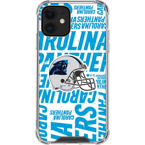 NFL Carolina Panthers - Blast iPhone 12 Mini Clear Case