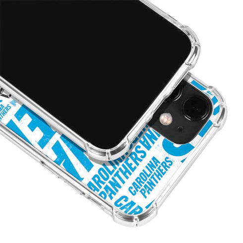 NFL Carolina Panthers - Blast iPhone 12 Mini Clear Case