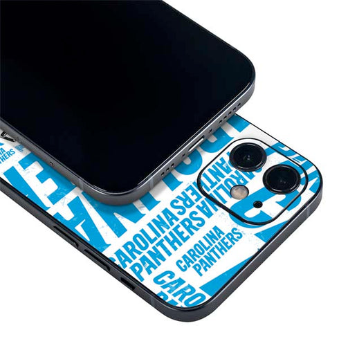 NFL Carolina Panthers - Blast iPhone 12 Mini Skin