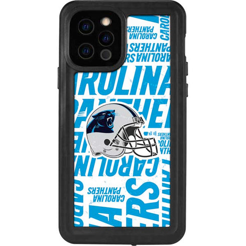 NFL Carolina Panthers - Blast iPhone 12 Pro Waterproof Case