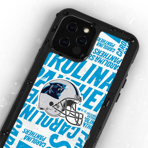 NFL Carolina Panthers - Blast iPhone 12 Pro Waterproof Case