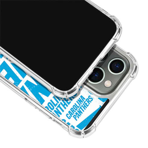 NFL Carolina Panthers - Blast iPhone 13 Pro Max Clear Case