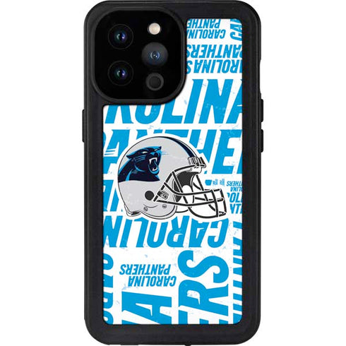 NFL Carolina Panthers - Blast iPhone 14 Pro Max Waterproof Case