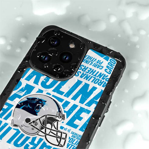 NFL Carolina Panthers - Blast iPhone 14 Pro Max Waterproof Case