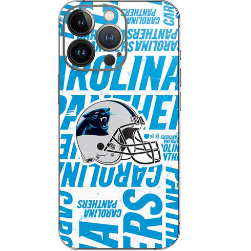 NFL Carolina Panthers - Blast iPhone 15 Pro Skin