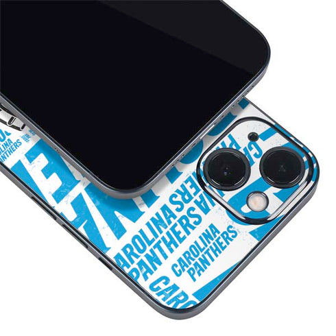 NFL Carolina Panthers - Blast iPhone 14 Skin
