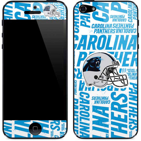 NFL Carolina Panthers - Blast iPhone 5/5s/5SE Skin