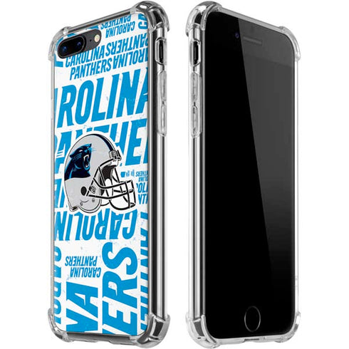 NFL Carolina Panthers - Blast iPhone 7/8 Plus Clear Case