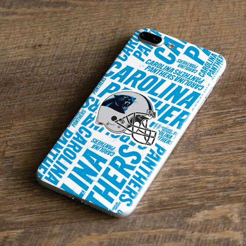 NFL Carolina Panthers - Blast iPhone 8 Plus Skin