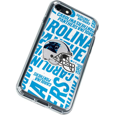 NFL Carolina Panthers - Blast iPhone SE (2nd & 3rd Gen) Clear Case