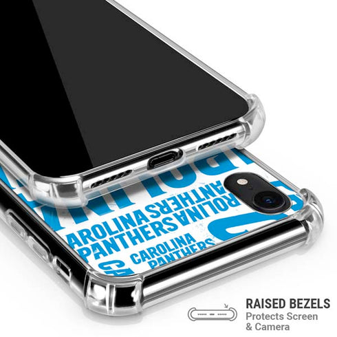 NFL Carolina Panthers - Blast iPhone XR Clear Case
