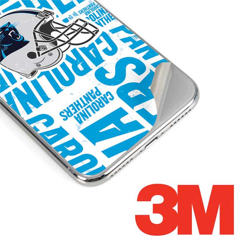 NFL Carolina Panthers - Blast iPhone XS Max Skin
