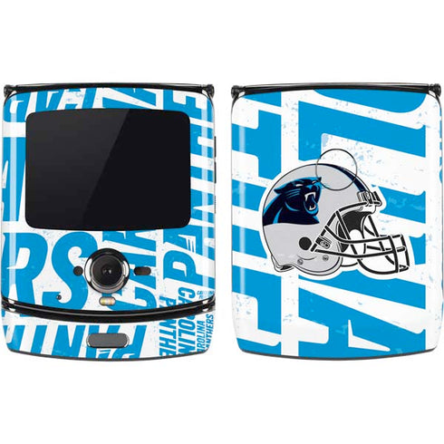 NFL Carolina Panthers - Blast Motorola RAZR Skin