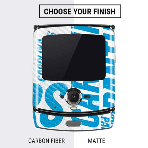 NFL Carolina Panthers - Blast Motorola RAZR Skin