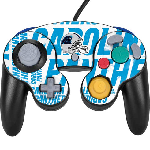 NFL Carolina Panthers - Blast Nintendo GameCube Controller Skin