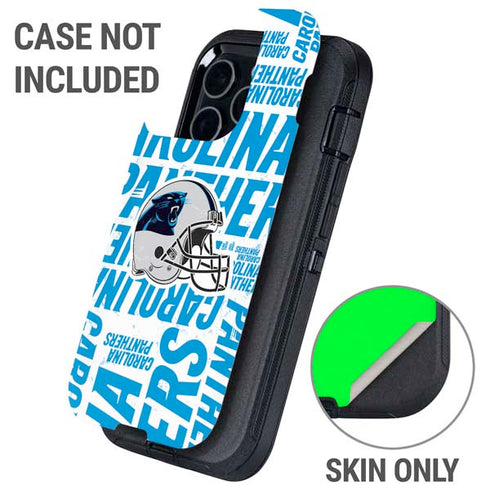 NFL Carolina Panthers - Blast Otterbox Defender iPhone Skin