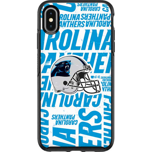 NFL Carolina Panthers - Blast Otterbox Symmetry iPhone Skin