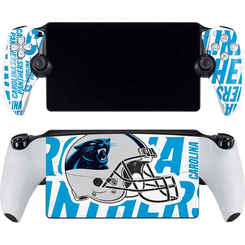 NFL Carolina Panthers - Blast PlayStation Portal Remote Player Skin