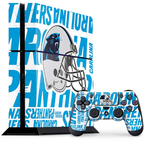 NFL Carolina Panthers - Blast PS4 Console and Controller Bundle Skin