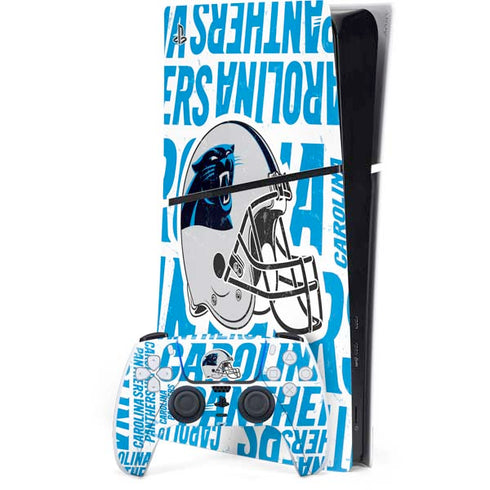 NFL Carolina Panthers - Blast PS5 Slim Digital Edition Console Skin