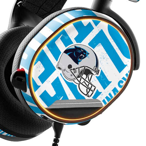 NFL Carolina Panthers - Blast SteelSeries Arctis 5 Skin