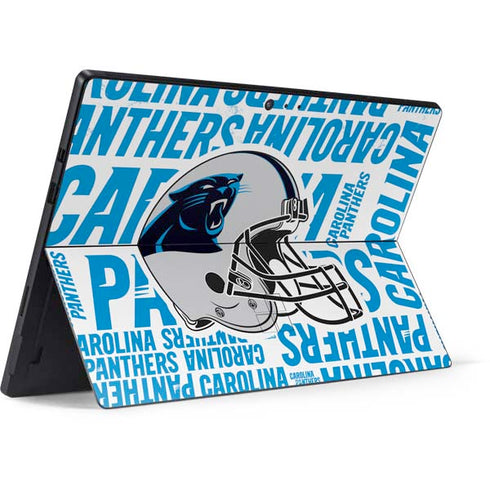 NFL Carolina Panthers - Blast Surface Pro 6 Skin