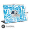 NFL Carolina Panthers - Blast Universal Laptop 15in (12.2 x 8.8in) Skin