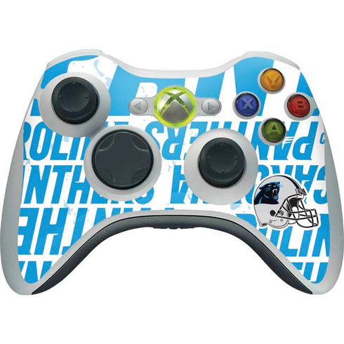 NFL Carolina Panthers - Blast Xbox 360 Wireless Controller Skin