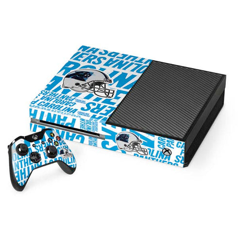 NFL Carolina Panthers - Blast Xbox One Console and Controller Bundle Skin