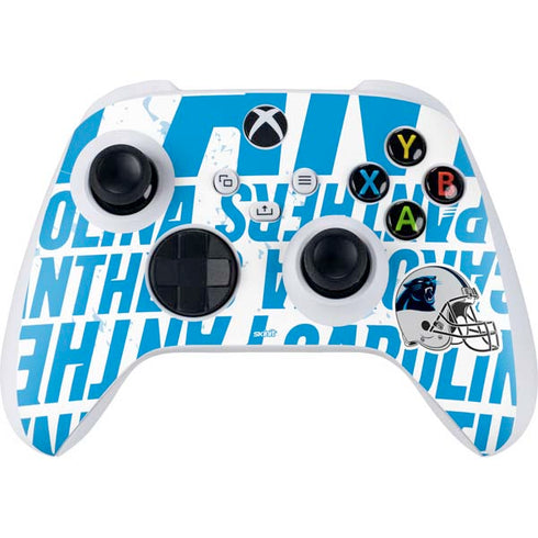 NFL Carolina Panthers - Blast Xbox Series S Controller Skin
