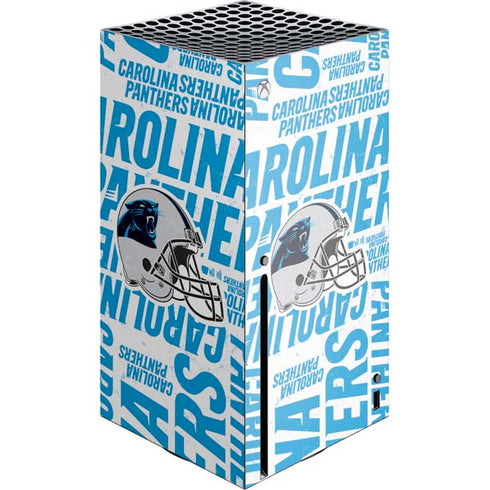 NFL Carolina Panthers - Blast Xbox Series X Console Skin