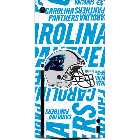 NFL Carolina Panthers - Blast Xbox Series X Console Skin