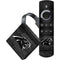 NFL Carolina Panthers Black & White Amazon Fire TV Skin