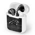 NFL Carolina Panthers Black & White Apple AirPods Skin