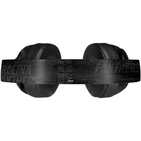 NFL Carolina Panthers Black & White Beats Solo Pro Skin