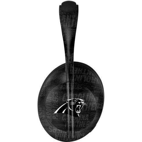 NFL Carolina Panthers Black & White Bose Noise Cancelling Headphones 700 Skin