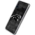 NFL Carolina Panthers Black & White Galaxy A10e Clear Case