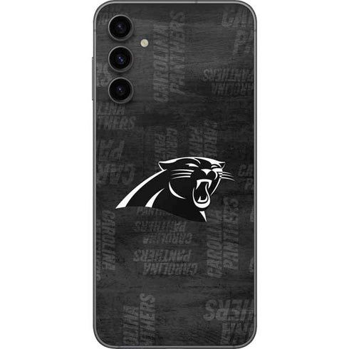 NFL Carolina Panthers Black & White Galaxy A14 5G Skin